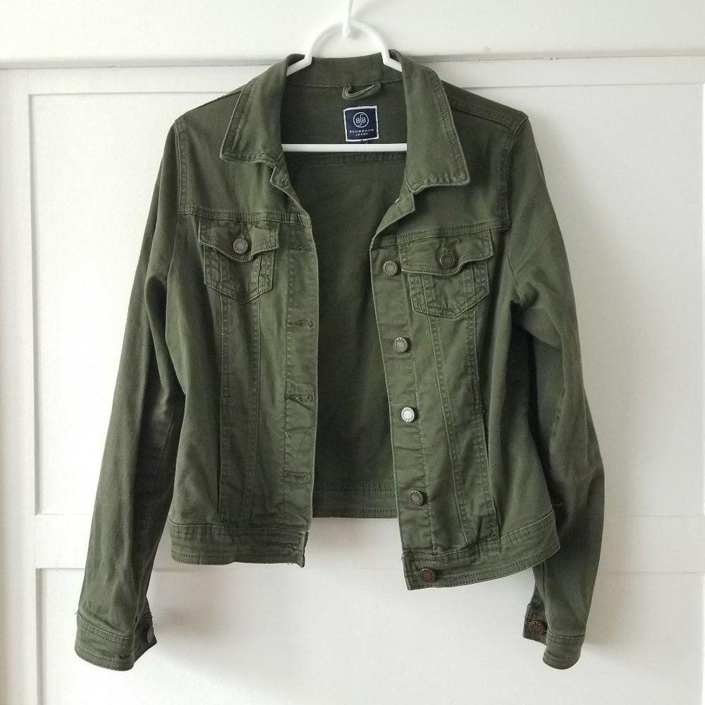 Green Jean Jacket